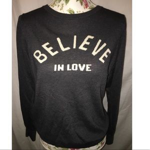 ‘Believe in Love’ Sweater